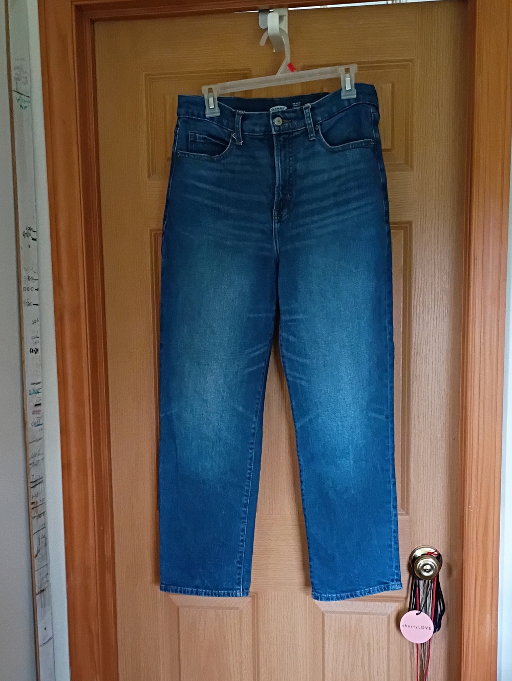 Old Navy Sky High Street Extra High Rise Secret Slim Pocket Jeans